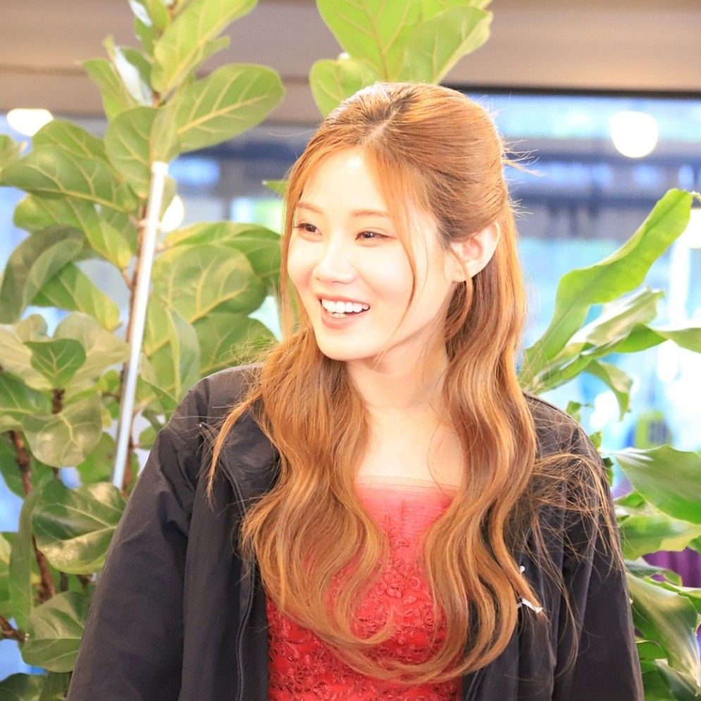 Recent activity shot of Bae Ahyeon
