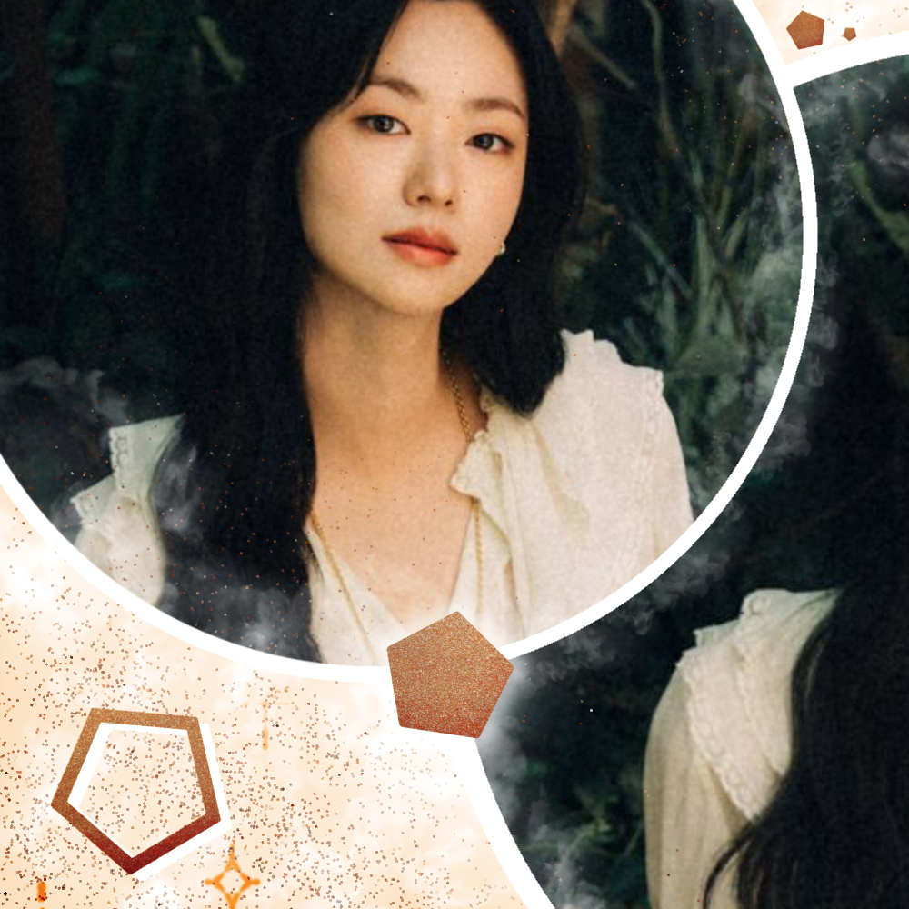 Behind-the-scenes cut of Jeon Yeobeen
