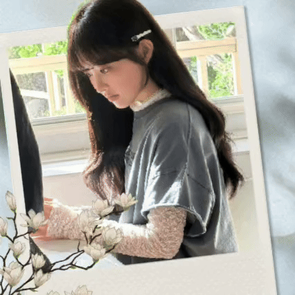 Behind-the-scenes cut of Park Boyoung