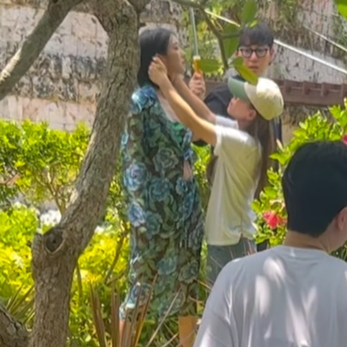 粉丝拍下的徐睿知瞬间