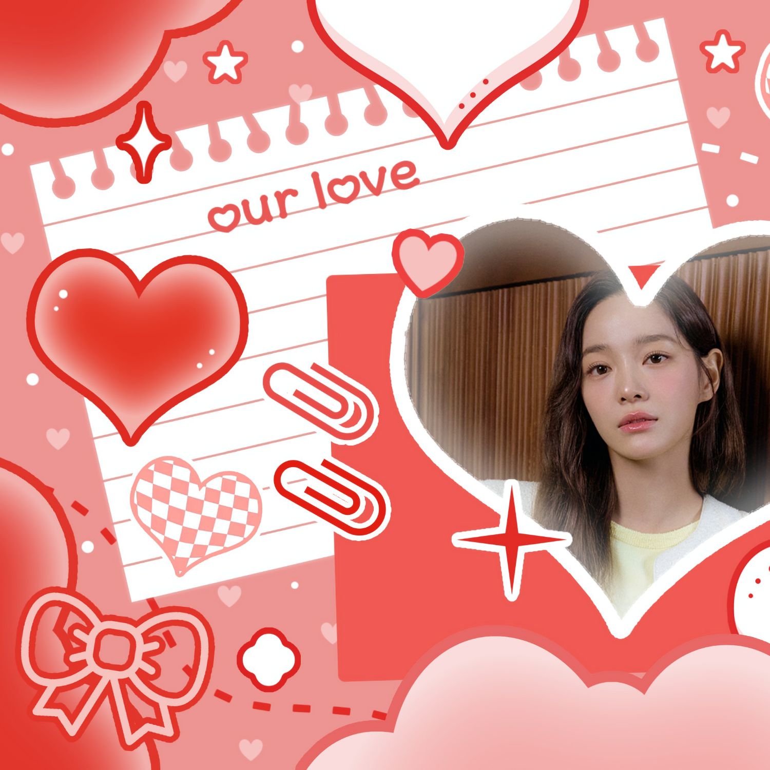 Behind-the-scenes cut of Kim Sejeong