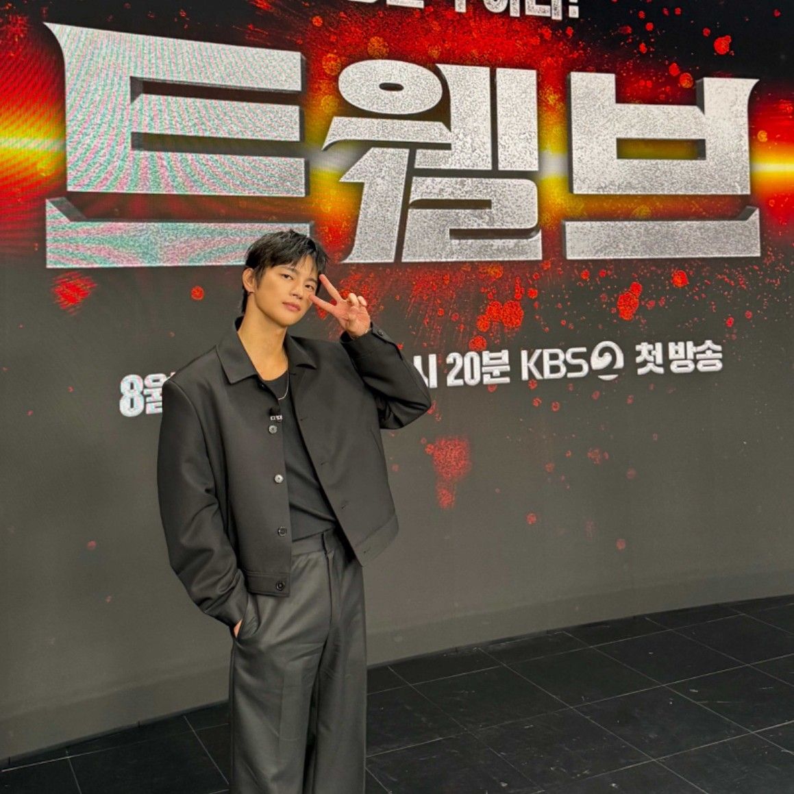 Behind-the-scenes cut of Seo Inguk