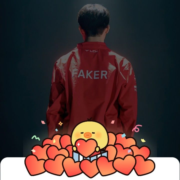 Recent activity shot of Faker