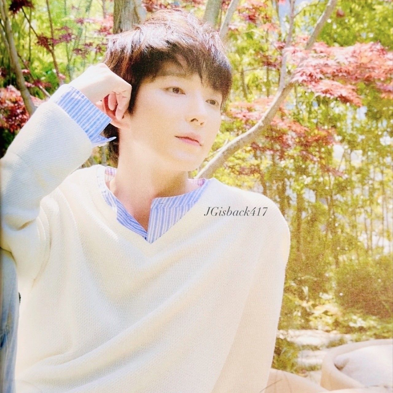 A moment captured by a fan of Lee Joongi