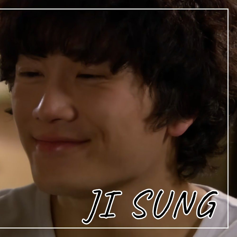Behind-the-scenes cut of Ji Sung