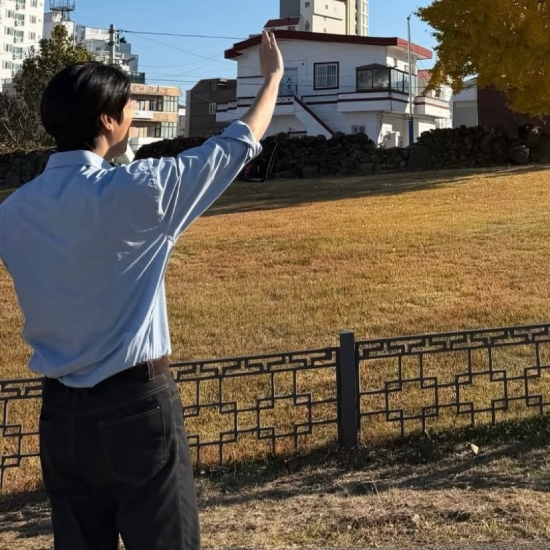 A moment captured by a fan of Lee Minho