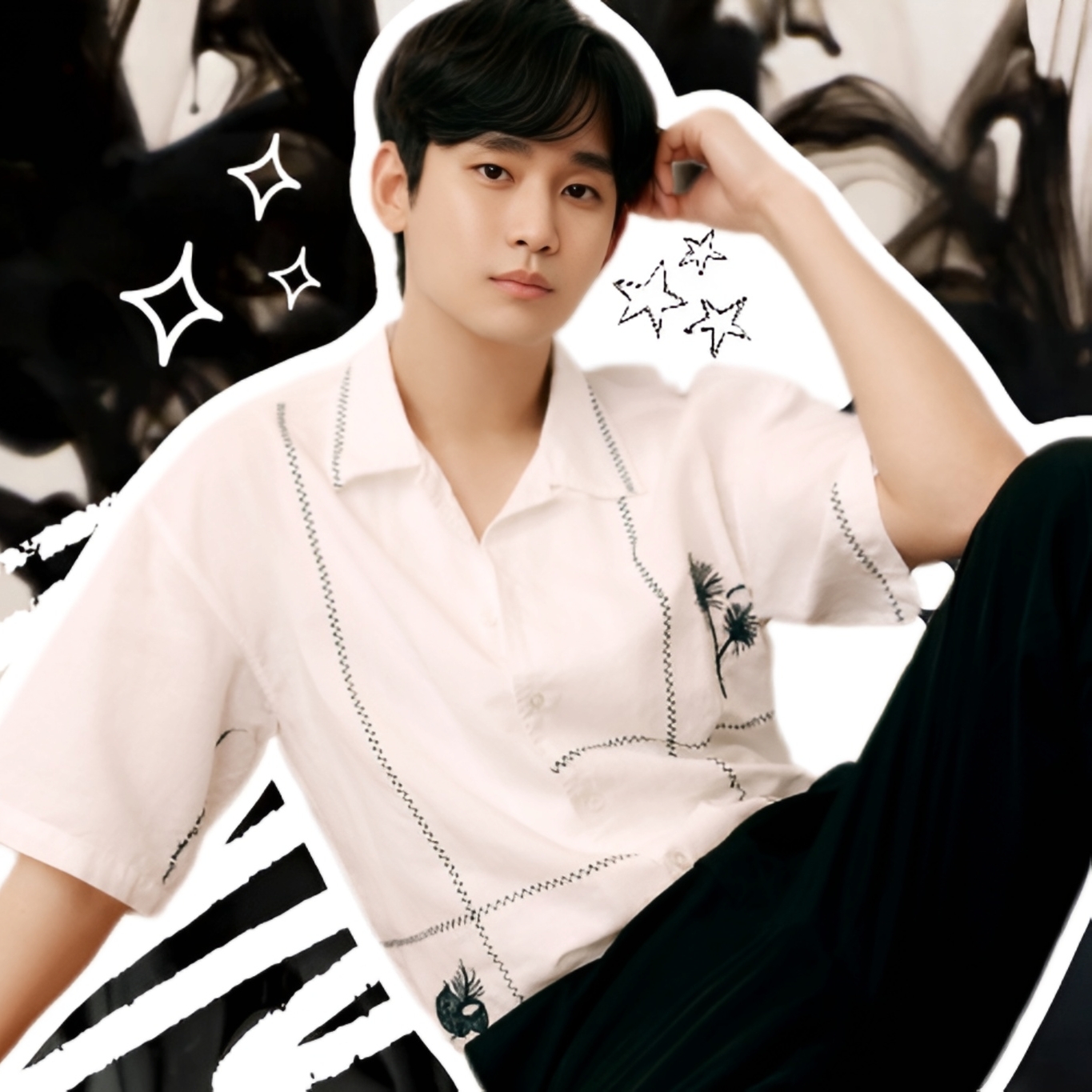 金秀賢的幕後花絮