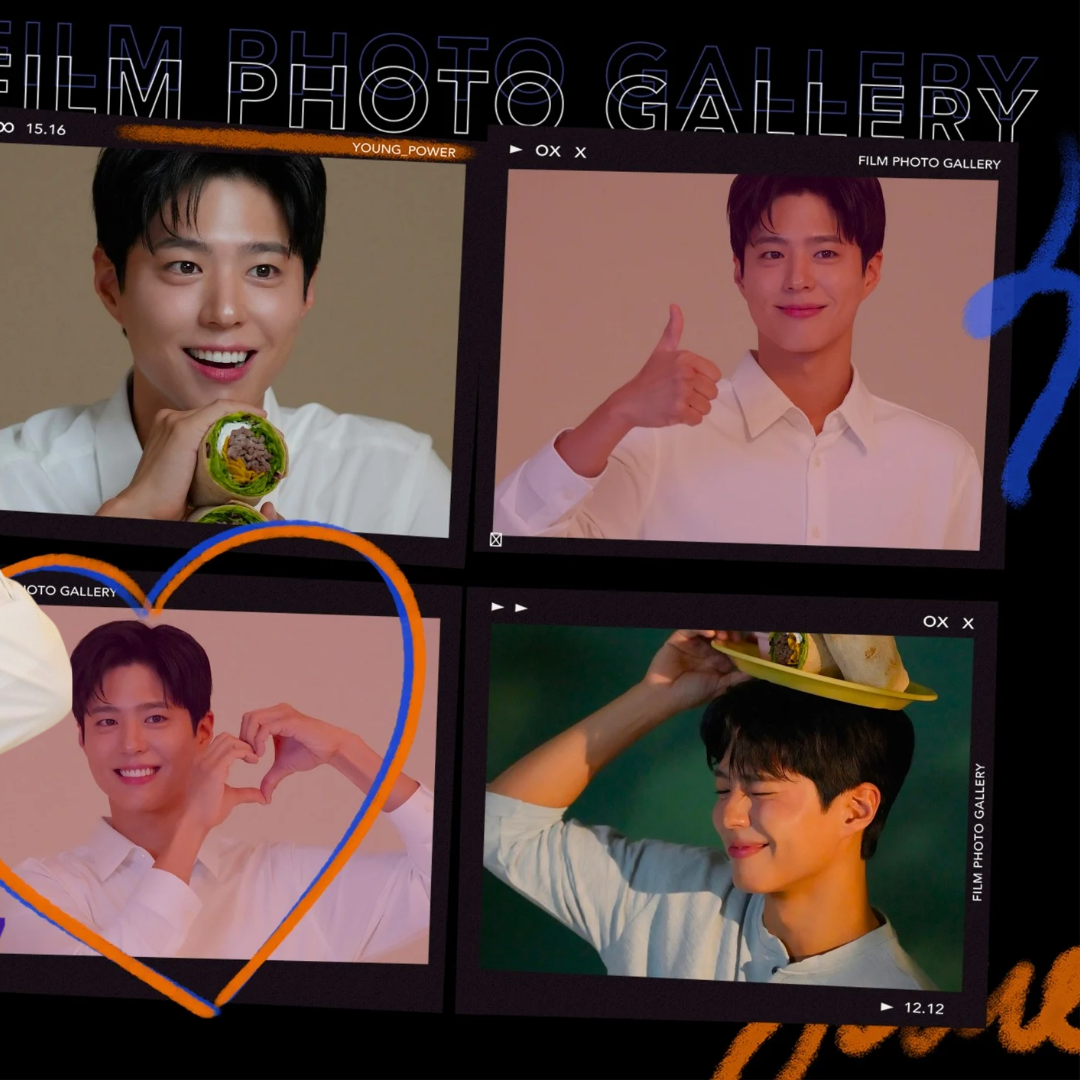 Behind-the-scenes cut of Park Bogum