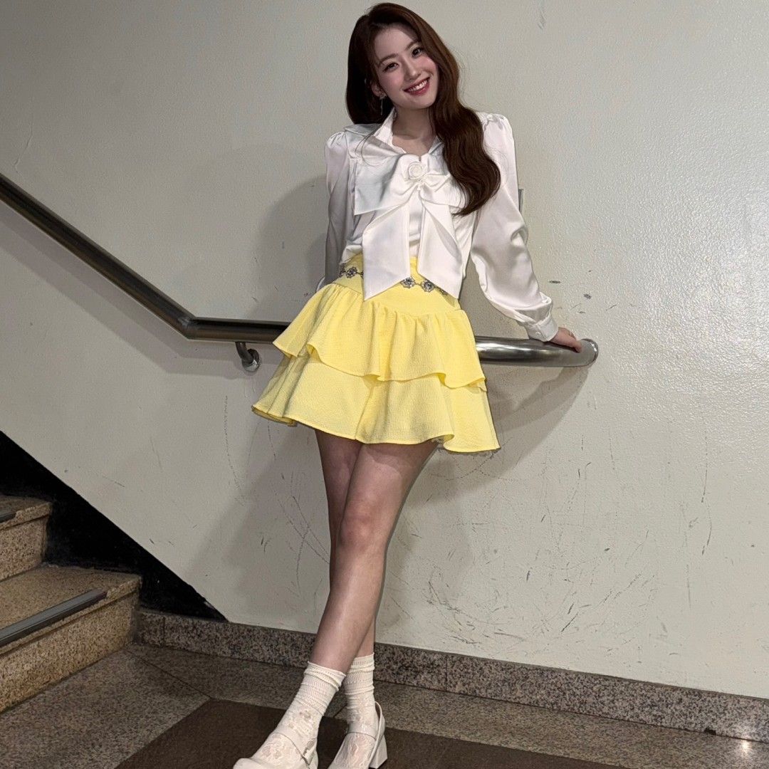 A moment captured by a fan of Oh Yujin