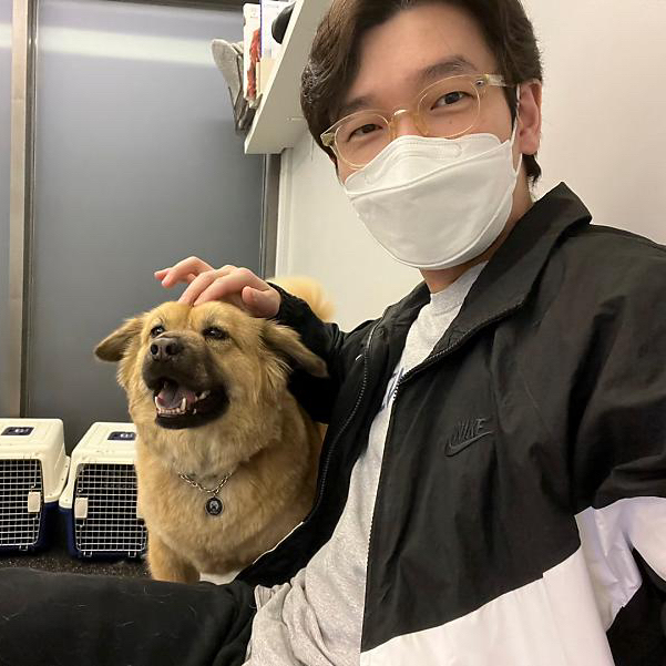 Recent activity shot of Cho Seungwoo 