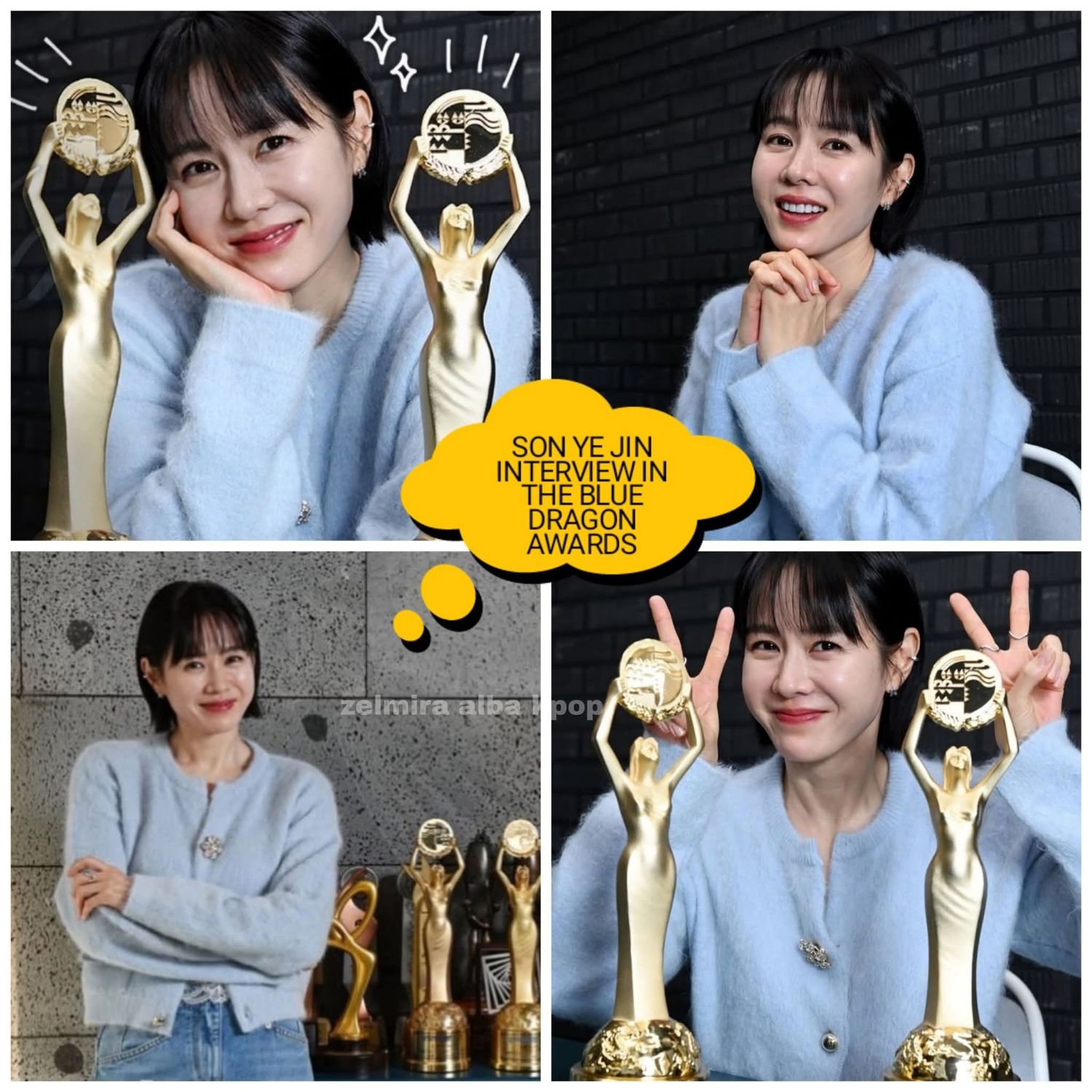 Cuplikan di balik layar dari Son Yejin