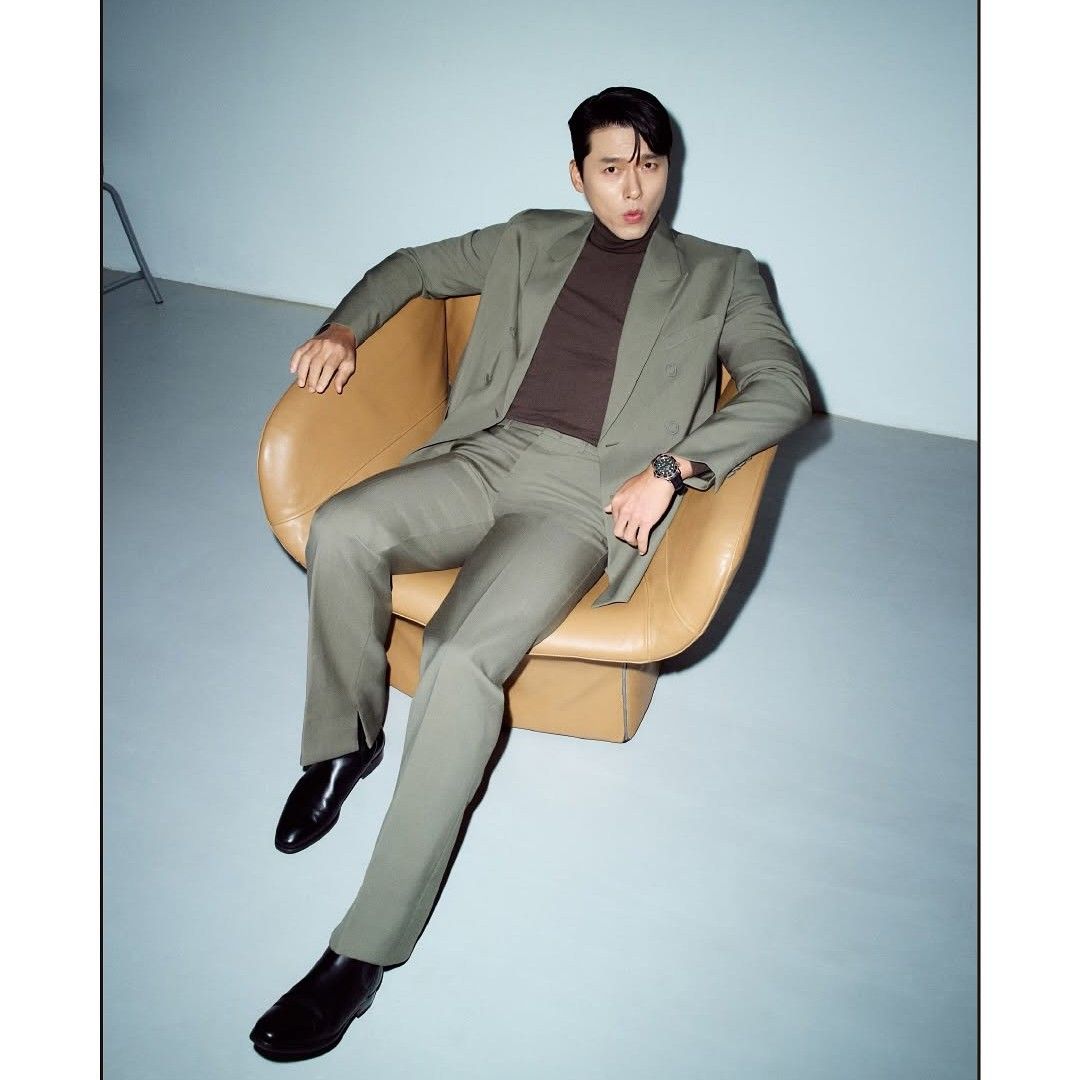 Recent activity shot of Hyun Bin