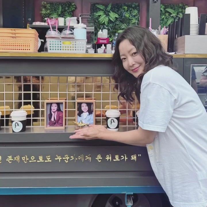 A moment captured by a fan of Kim Heesun