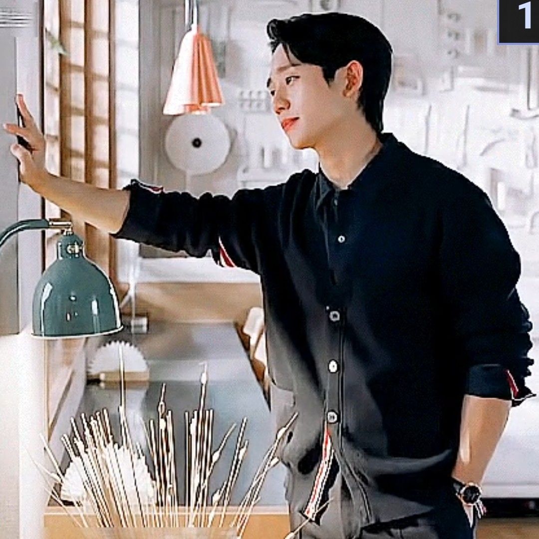 粉絲拍下的丁海寅瞬間