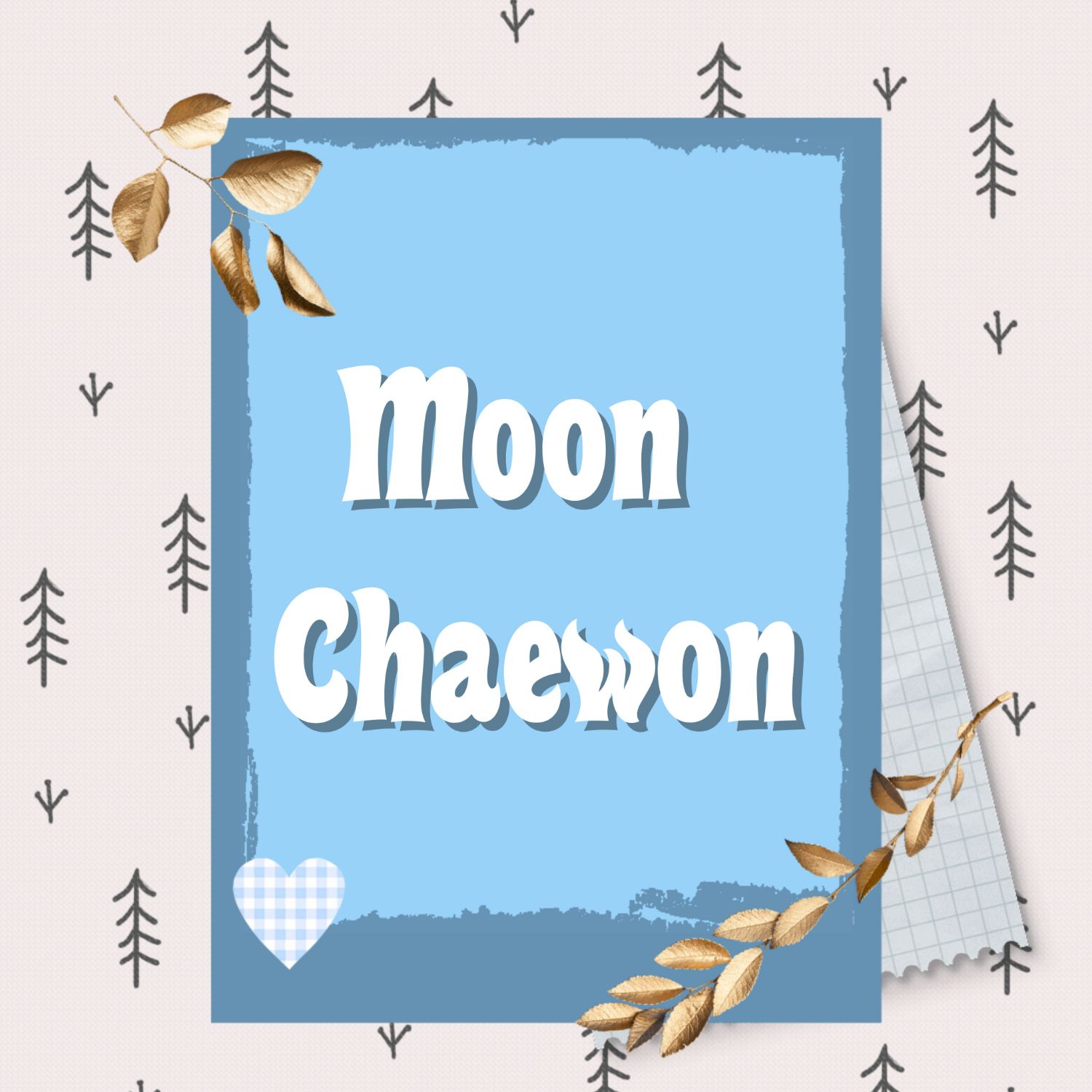 Recent activity shot of Moon Chaewon