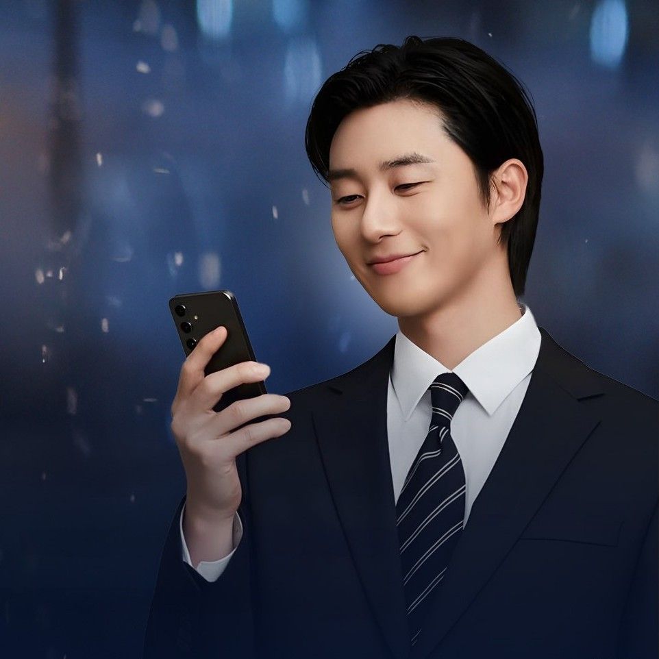 Behind-the-scenes cut of Park Seojoon