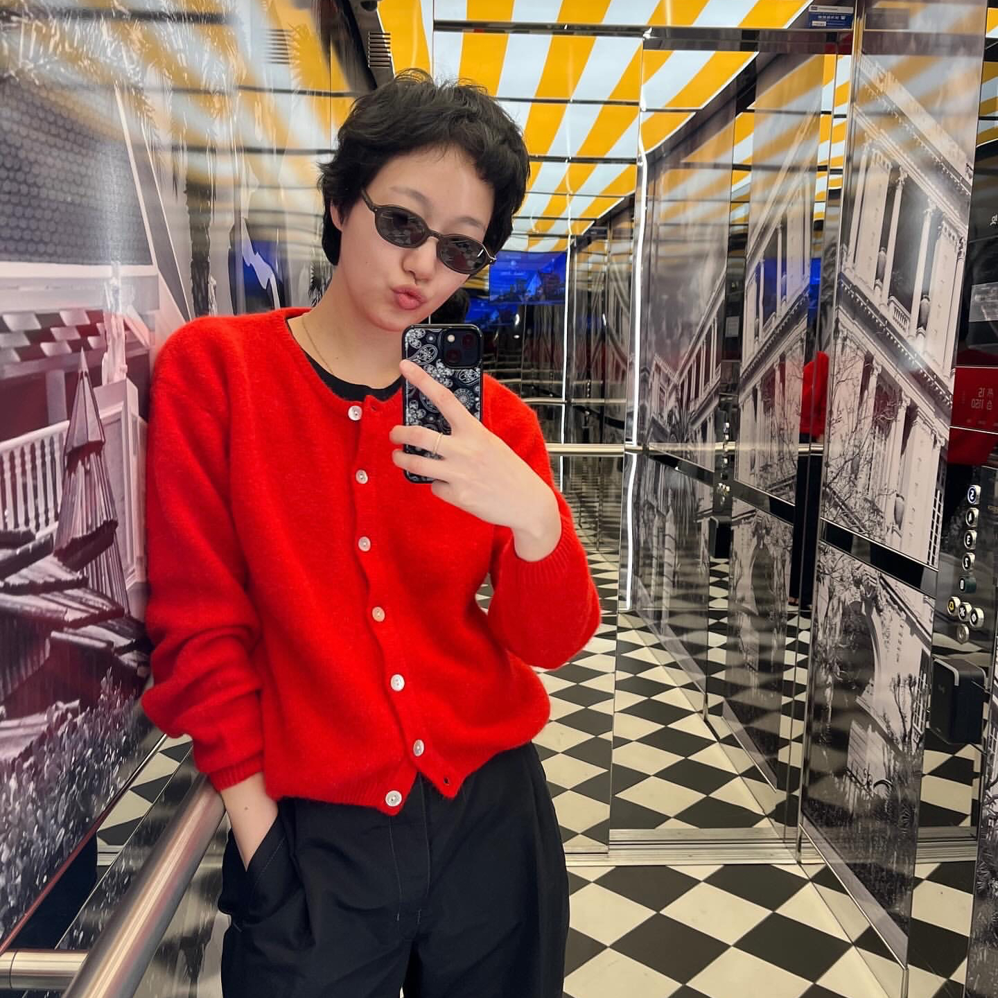 Behind-the-scenes cut of Kim Goeun