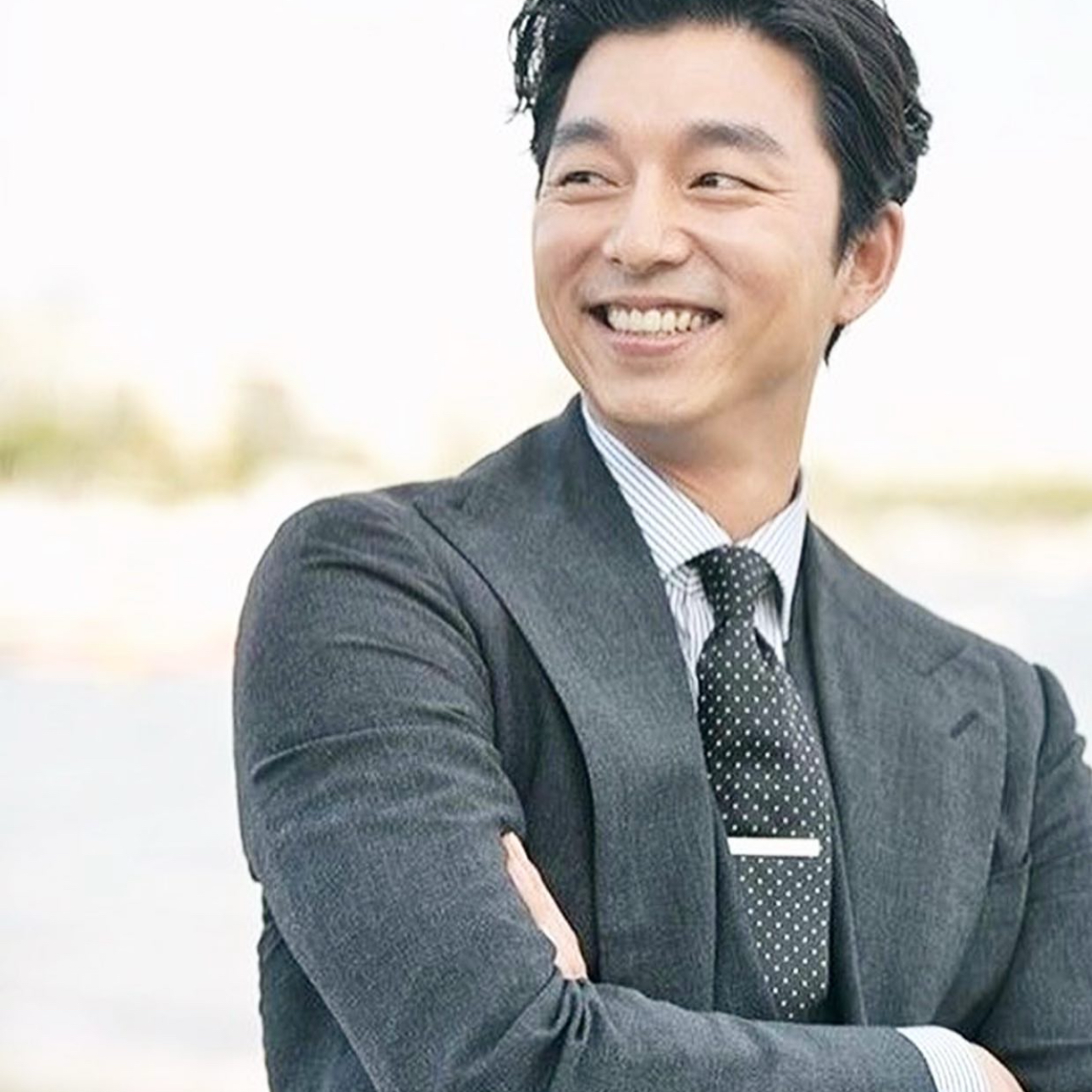 Behind-the-scenes cut of Gong Yoo