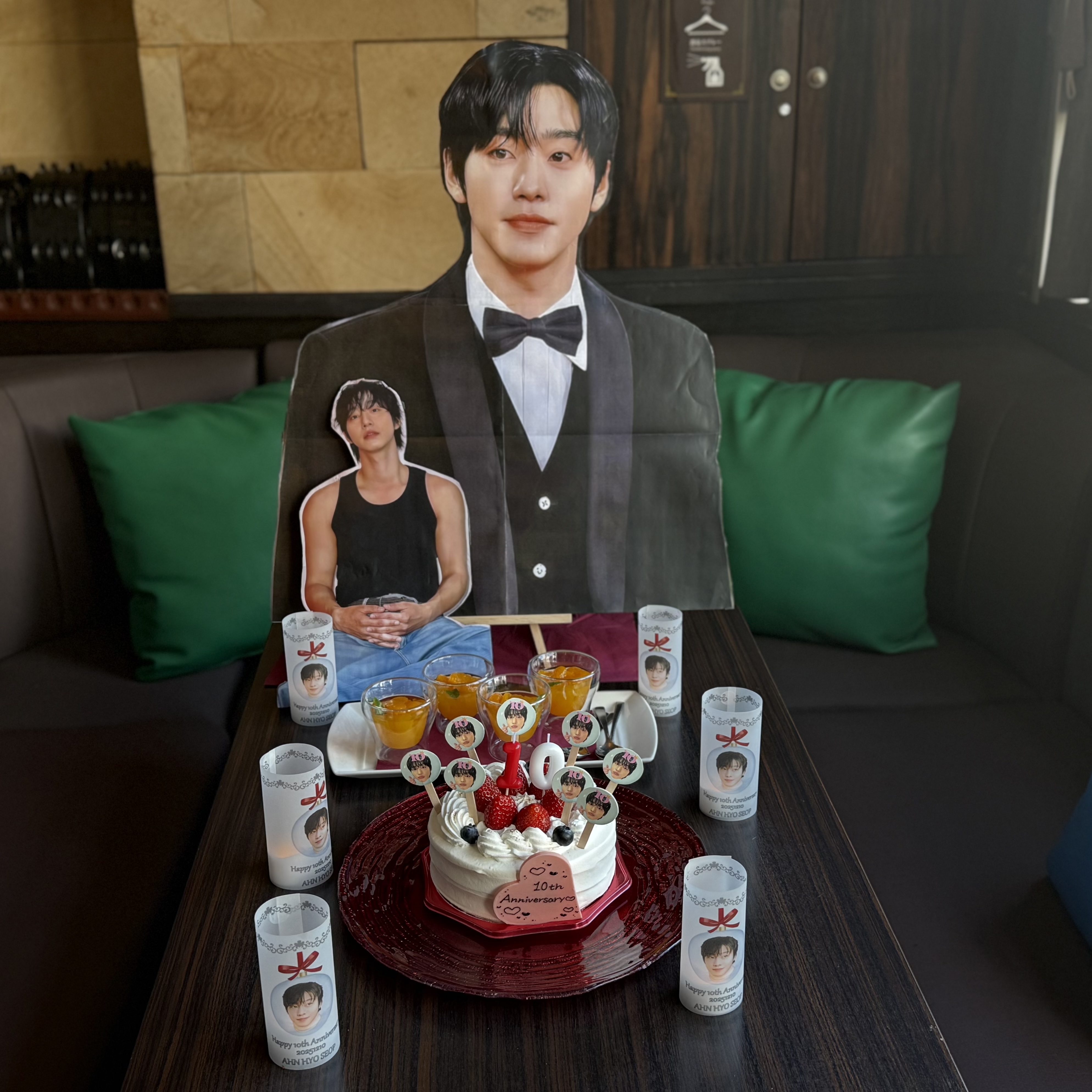 Behind-the-scenes cut of Ahn Hyoseop