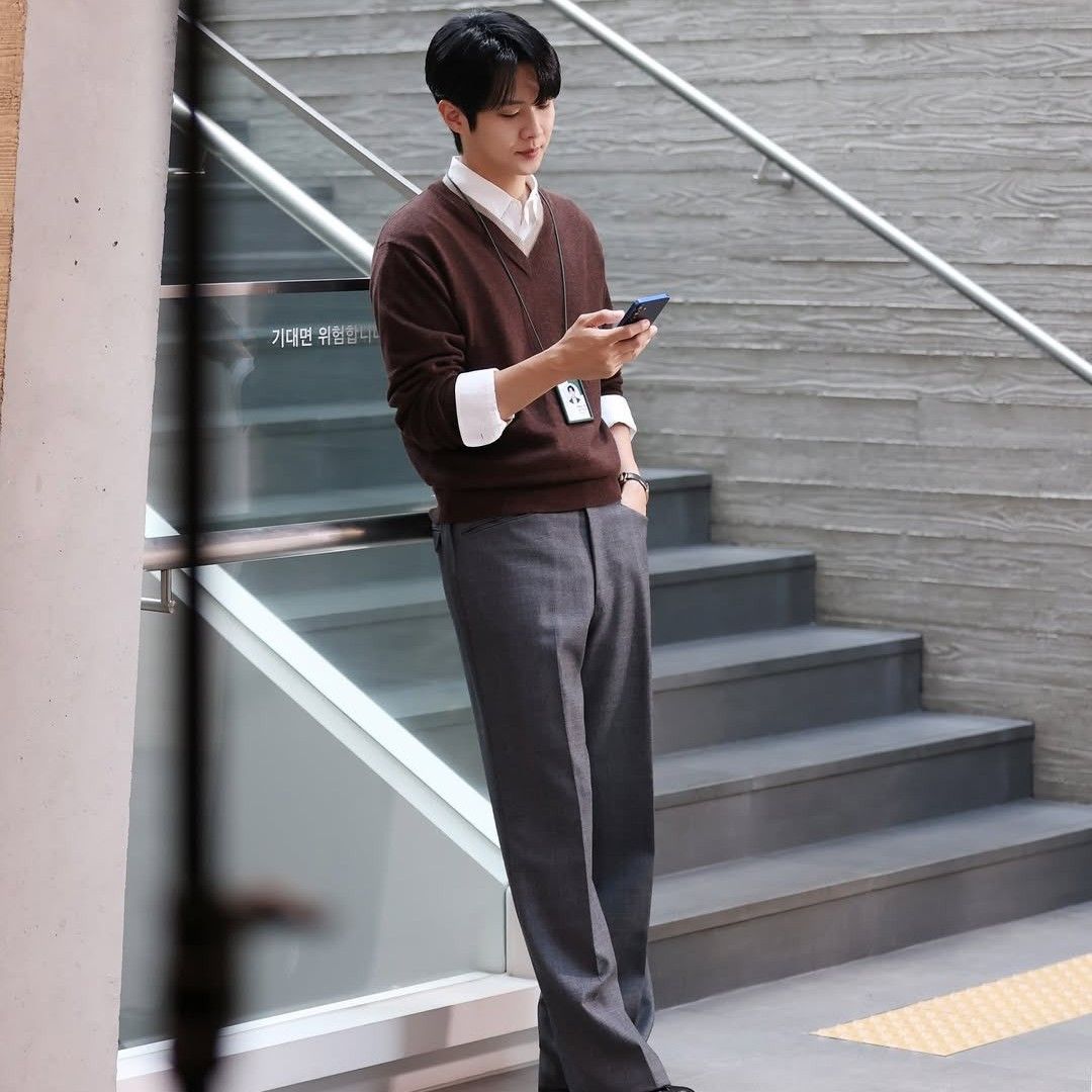 Behind-the-scenes cut of Choi Wooshik