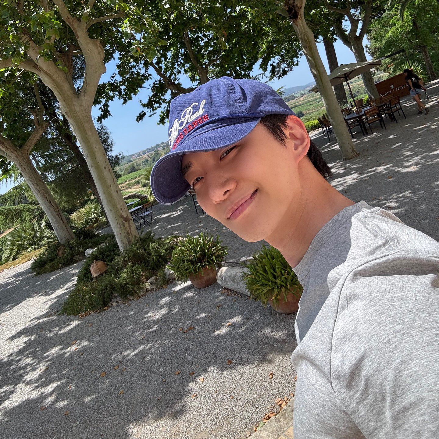 粉丝拍下的李俊昊瞬间