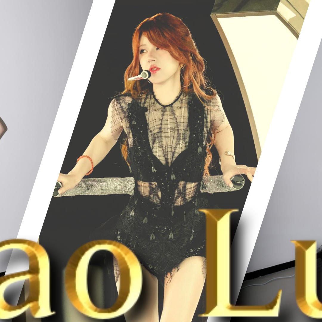 A moment captured by a fan of Zhao Lusi