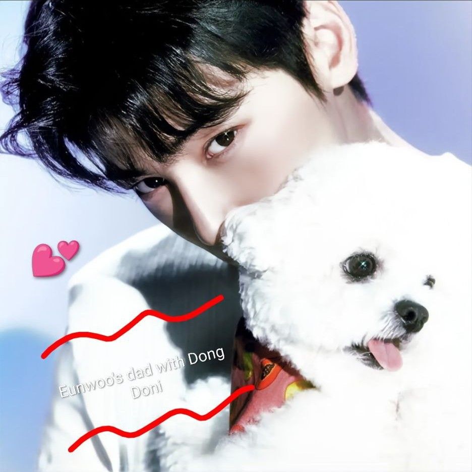 Behind-the-scenes cut of Cha Eunwoo