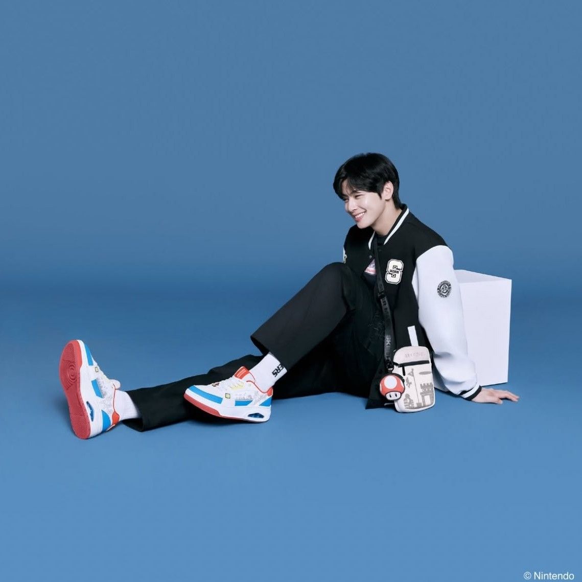 A moment captured by a fan of Cha Eunwoo