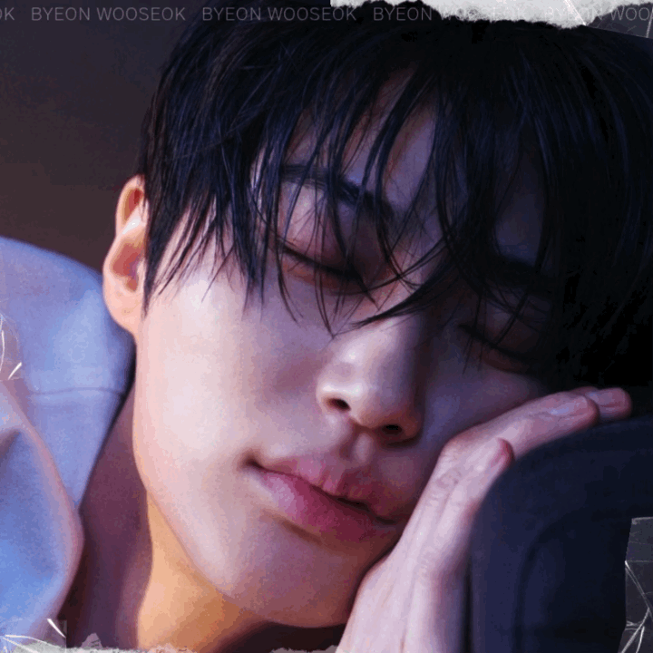 Recent activity shot of Byeon Wooseok