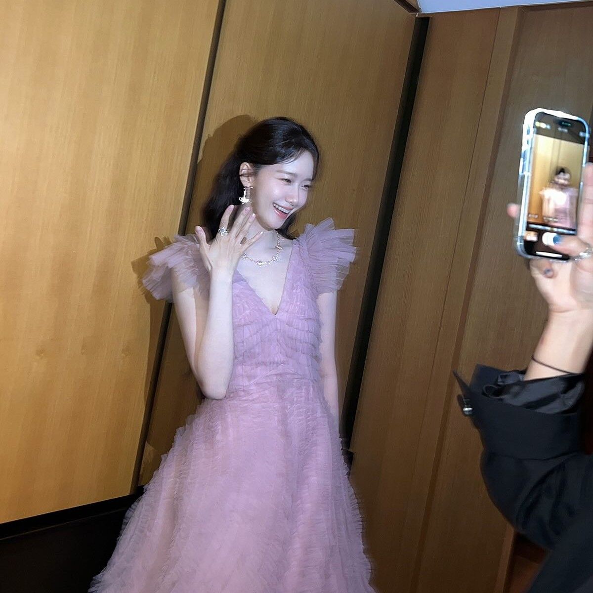 A moment captured by a fan of Yoona