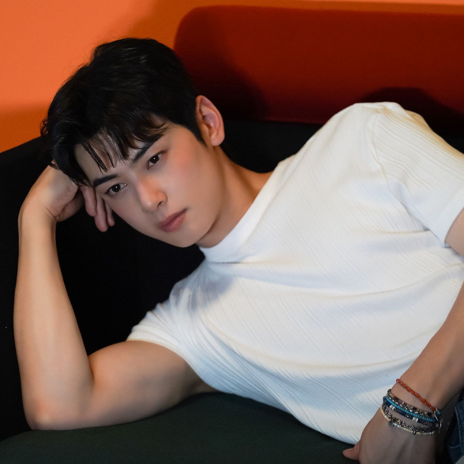 Cuplikan di balik layar dari Cha Eunwoo