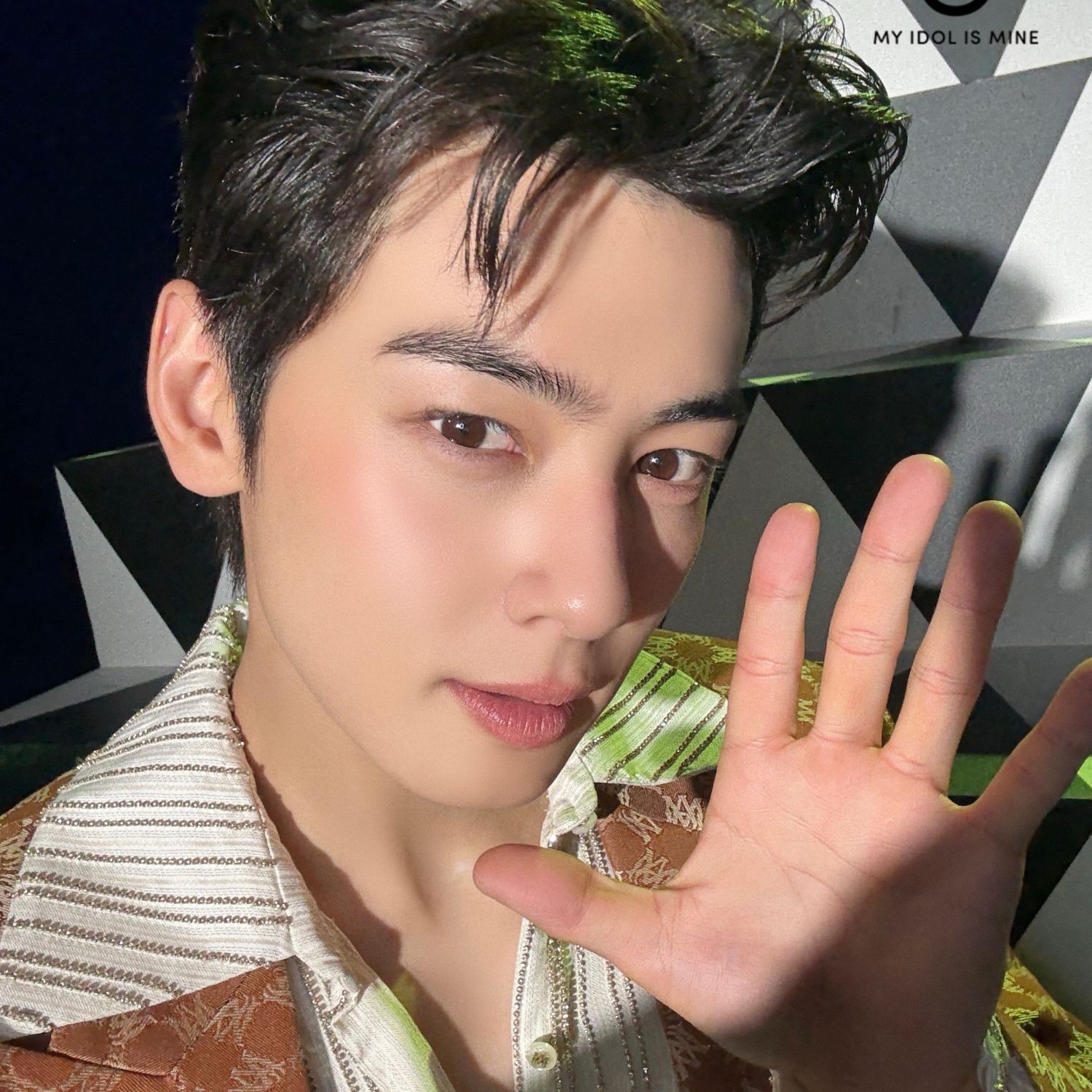 Behind-the-scenes cut of Cha Eunwoo