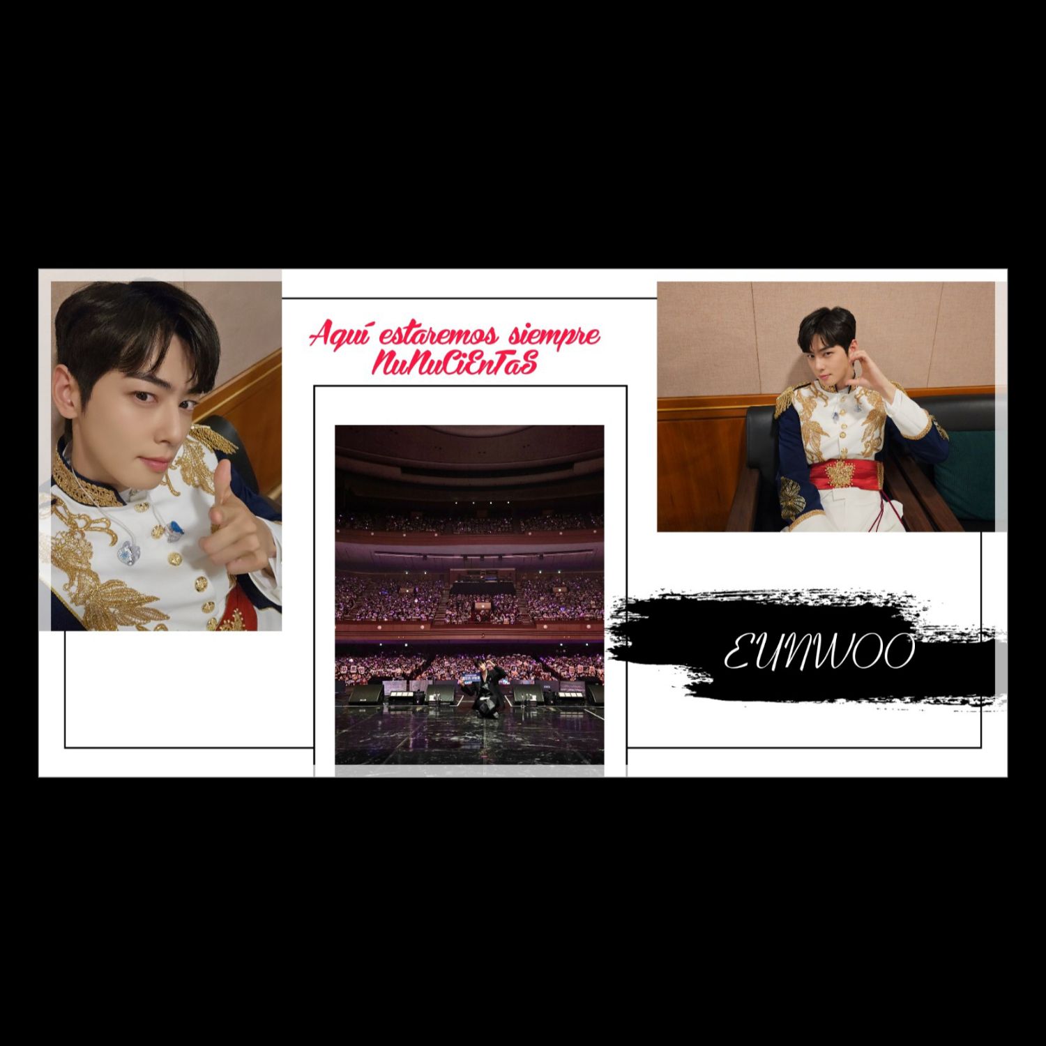 A moment captured by a fan of Cha Eunwoo