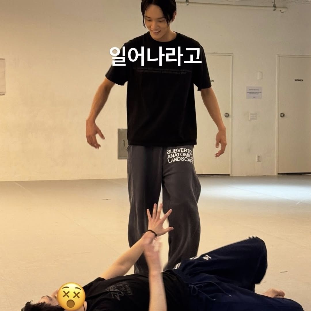 A moment captured by a fan of Choi Hojong