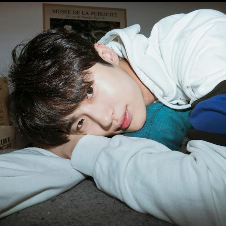 Recent activity shot of Byeon Wooseok