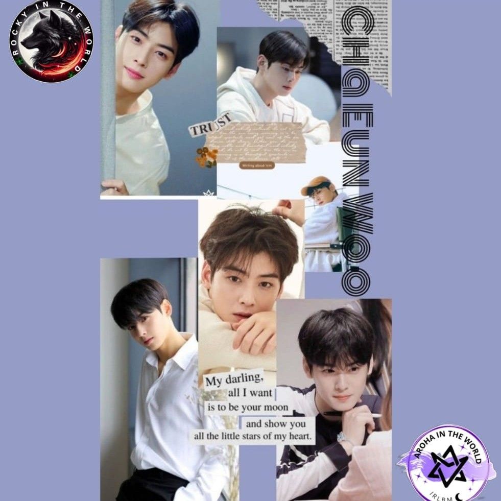 Behind-the-scenes cut of Cha Eunwoo
