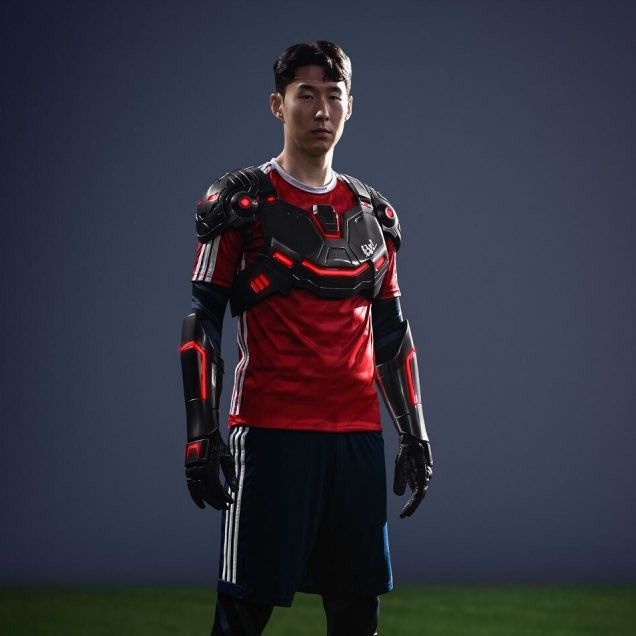 Behind-the-scenes cut of Son Heungmin