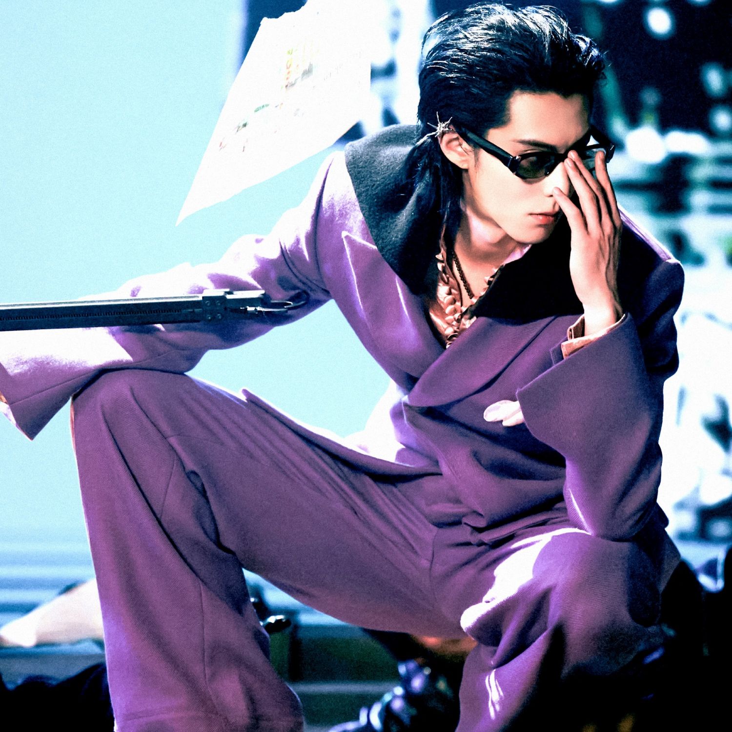 A moment captured by a fan of Dylan Wang