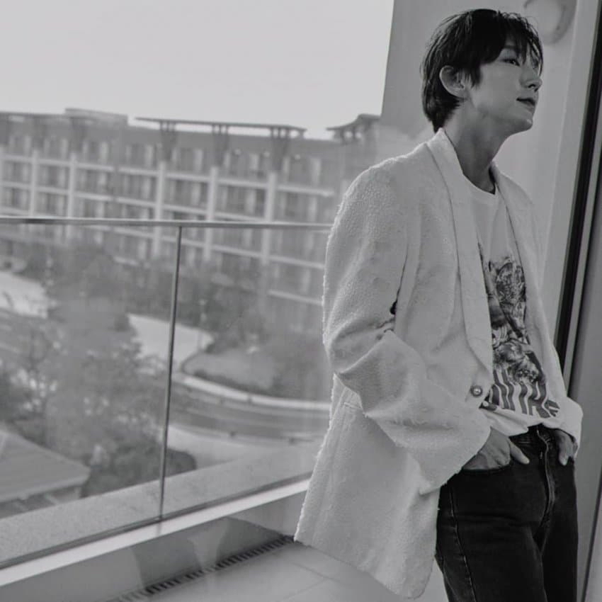 Recent activity shot of Lee Joongi