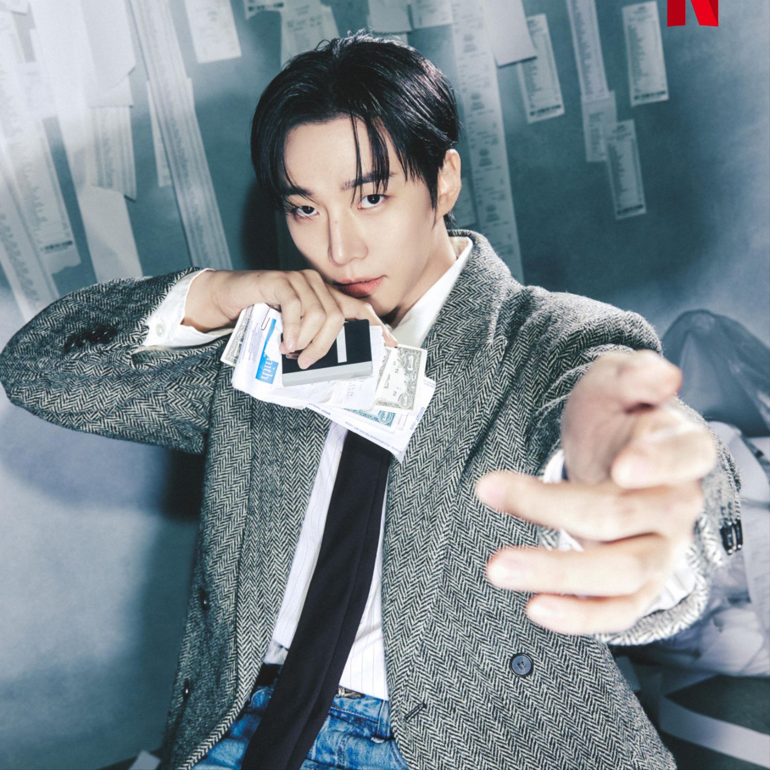 粉丝拍下的李俊昊瞬间