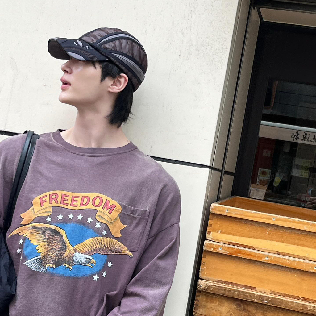 A moment captured by a fan of Byeon Wooseok