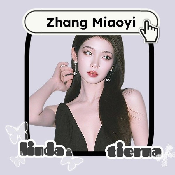 Representative photo of Zhang Miaoyi showing their charm