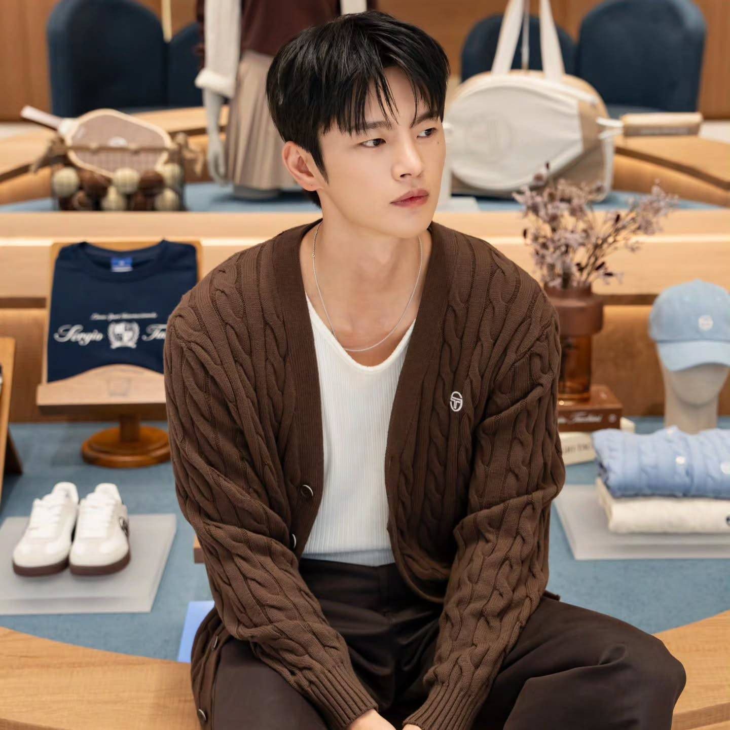 A moment captured by a fan of Seo Inguk