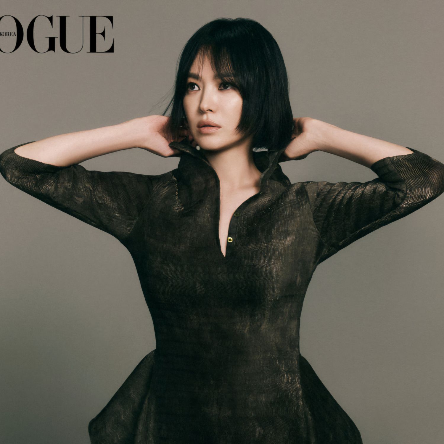 Behind-the-scenes cut of Song Hyekyo