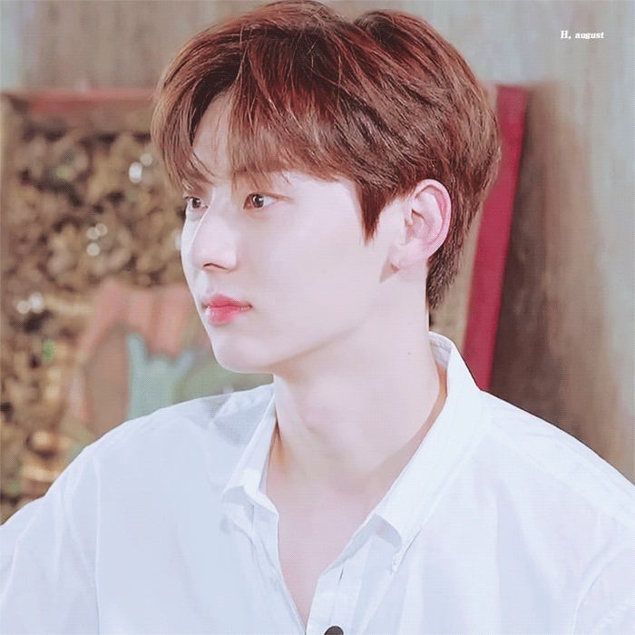 Recent activity shot of Hwang Minhyun