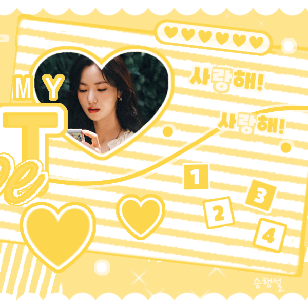 Behind-the-scenes cut of Jeon Yeobeen