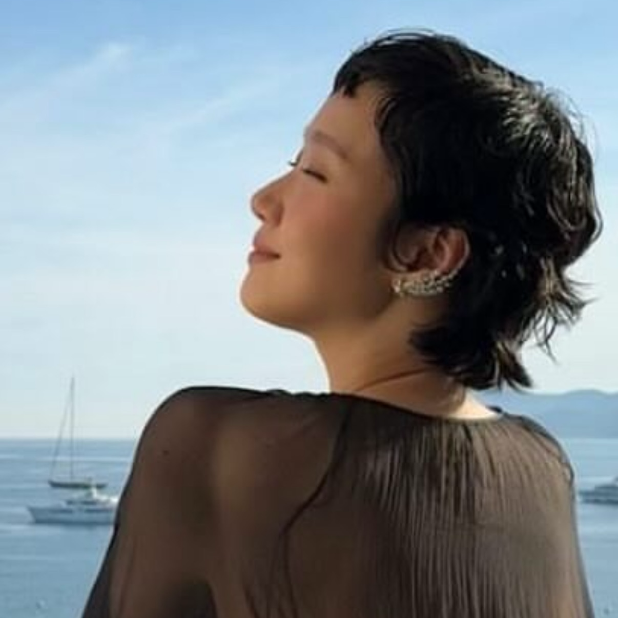 A moment captured by a fan of Kim Goeun