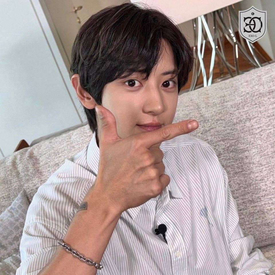Behind-the-scenes cut of Chanyeol