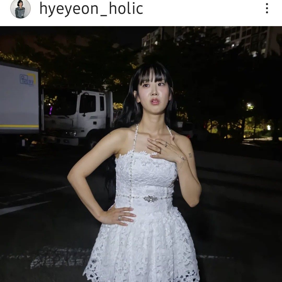 Recent activity shot of Kang Hyeyeon