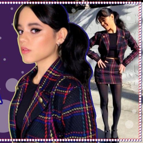 A moment captured by a fan of Jenna Ortega